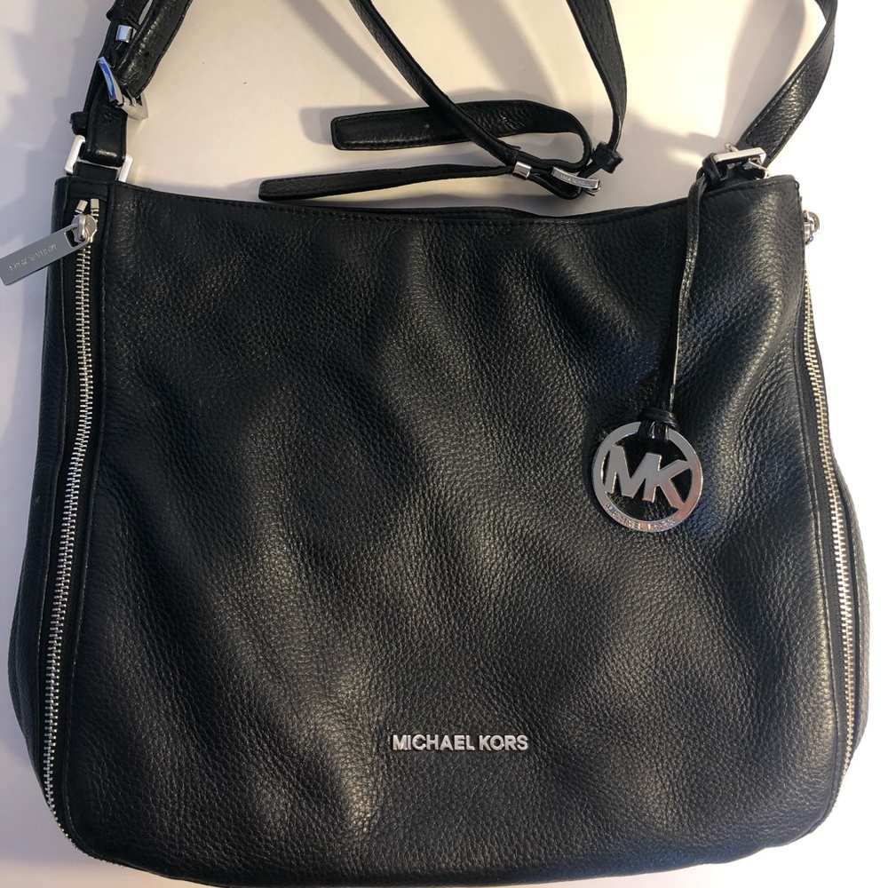 Michael Kors Black Leather Purse